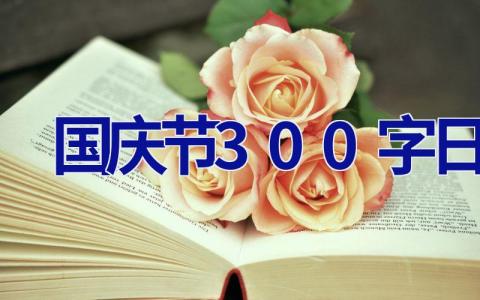 国庆节300字日记