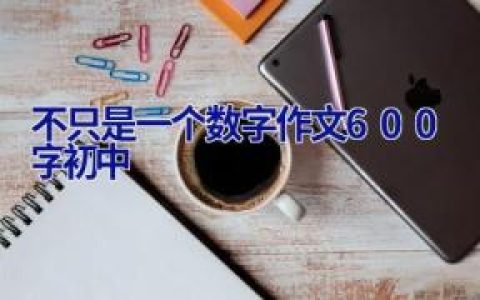 不只是一个数字作文600字初中 不只是一个数字优秀作文