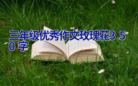 三年级优秀作文玫瑰花350字