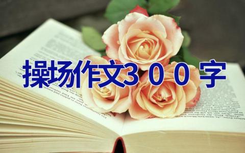 操场作文300字