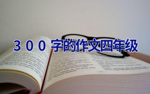 300字的作文四年级