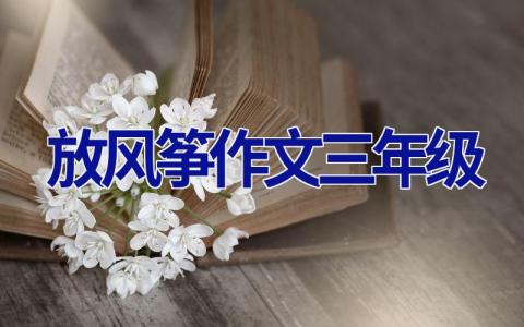 放风筝作文三年级